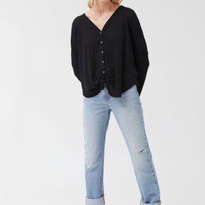 Out From Under Jojo Oversized Thermal Button-Front
